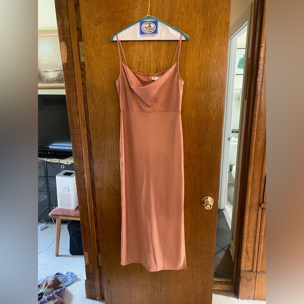 BHLDN Cali Satin Dress